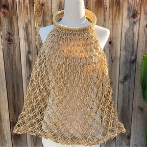 Woven Shoulder Bag/Tote